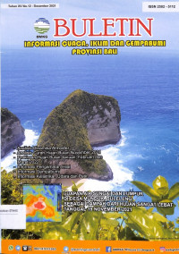 Image of Buletin Informasi Cuaca, Iklim dan Gempabumi Provinsi Bali