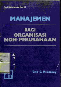 Image of Manajemen Bagi Organisasi Non Perusahaan