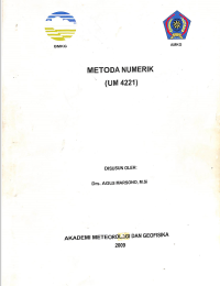 Image of Metode Numerik