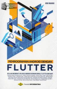Image of Pemrograman Android dengan Flutter