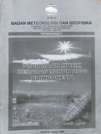 Image of Prakiraan Musim Kemarau Tahun 2006 di Indonesia