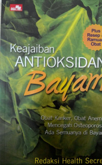 Image of keajaiban antioksidan bayam