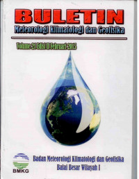 Image of Buletin Meteorologi Klimatologi dan Geofisika Volume 21 Edisi II Februari 2015