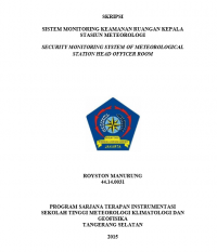 Image of Sistem Monitoring Keamanan Ruangan Kepala Stasiun Meteorologi