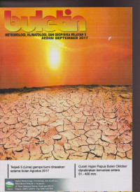 Image of BULETIN METEOROLOGI KLIMATOLOGI DAN GEOFISIKA WILAYAH V EDISI SEPTEMBER 2017