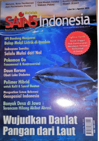 Image of Majalah Sains Indonesia Edisi 56 Agustus 2016