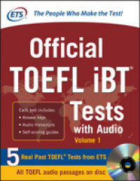 Image of Official TOEFL iBT® Tests with Audio, Volume 1
